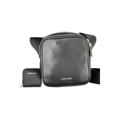 Calvin Klein Schwarze Polyester-Umhängetasche für Damen – Eleganz und Funktionalität vereint