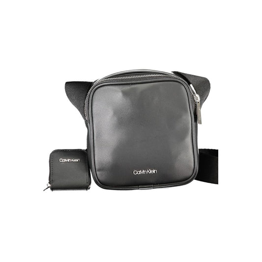 Calvin Klein Schwarze Polyester-Umhängetasche für Damen – Eleganz und Funktionalität vereint