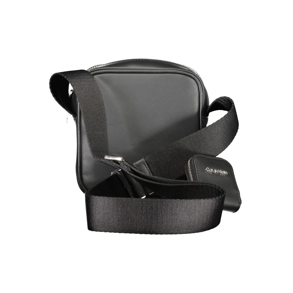 Calvin Klein Schwarze Polyester-Umhängetasche für Damen – Eleganz und Funktionalität vereint