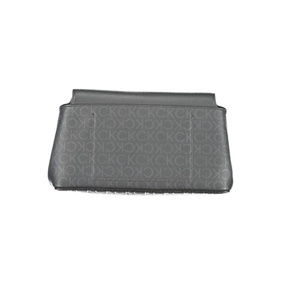 Calvin Klein Schwarze Polyester Handtasche – Elegante Damenhandtasche