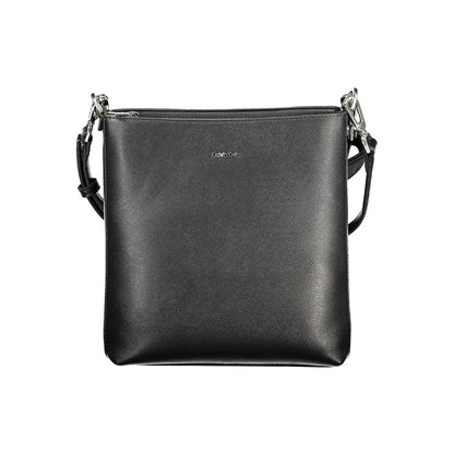 Schwarze Polyester Handtasche von Calvin Klein – Eleganz für jede Gelegenheit