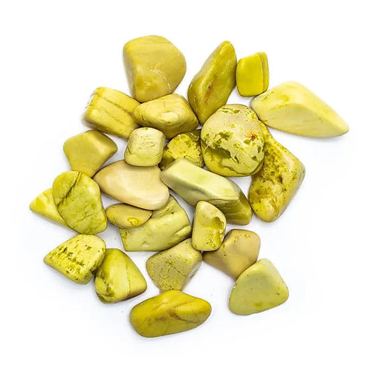 Stilvolle Serpentine tumbled stones B