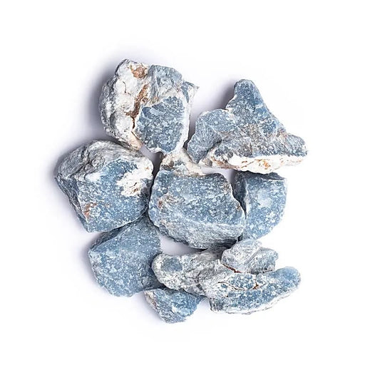 Natürliche Rough angelite -- ±1000g;