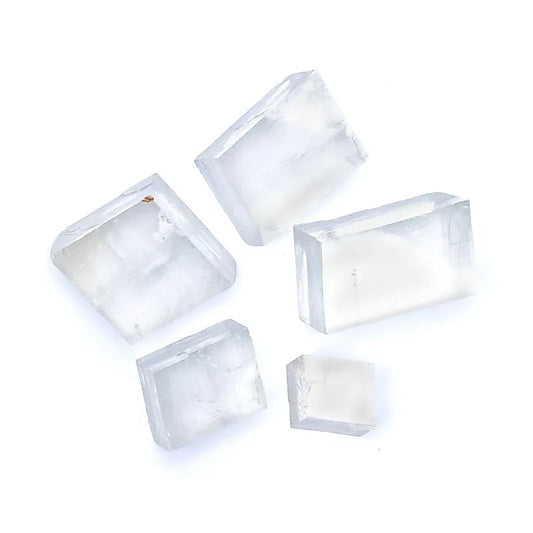 Magische Rough optical calcite-- ±500g;