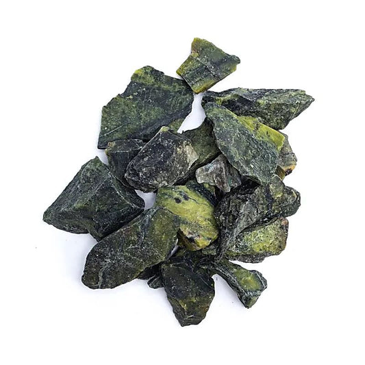 Luxuriöse Rough serpentinite -- ±3-8cm;