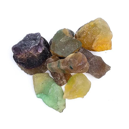 Stilvolle Rough rainbow fluorite --