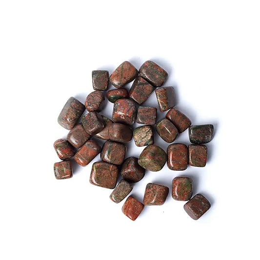 Luxuriöse Unakite tumbled stones AA