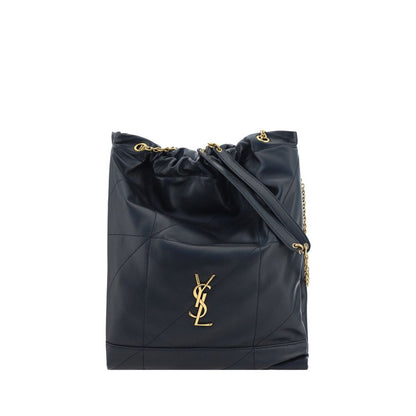 Saint Laurent Schwarze Lammleder Bucket Bag Jamie 4.3