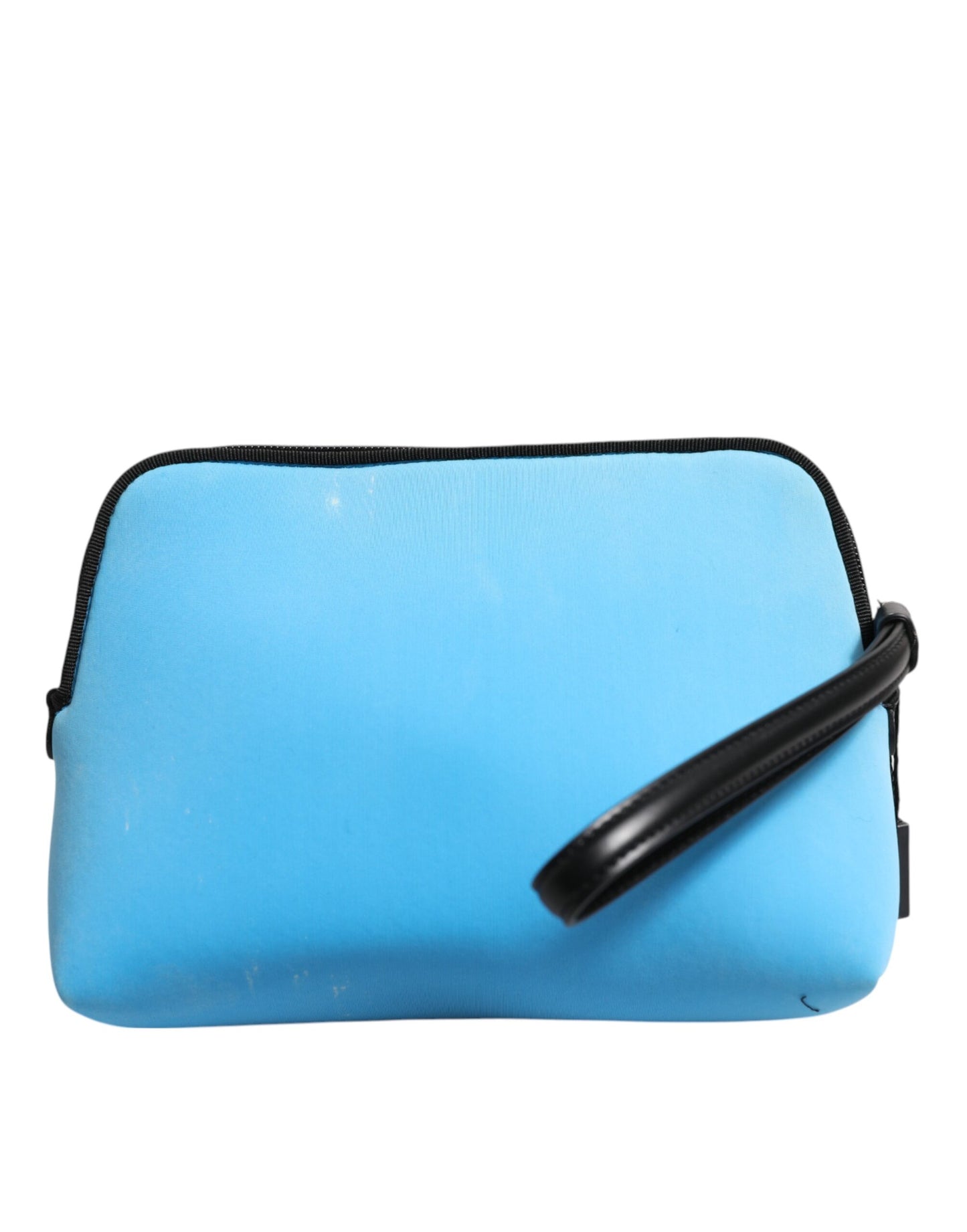 Dolce & Gabbana Blaue Nylon DG Logo Clutch Pouch Tasche