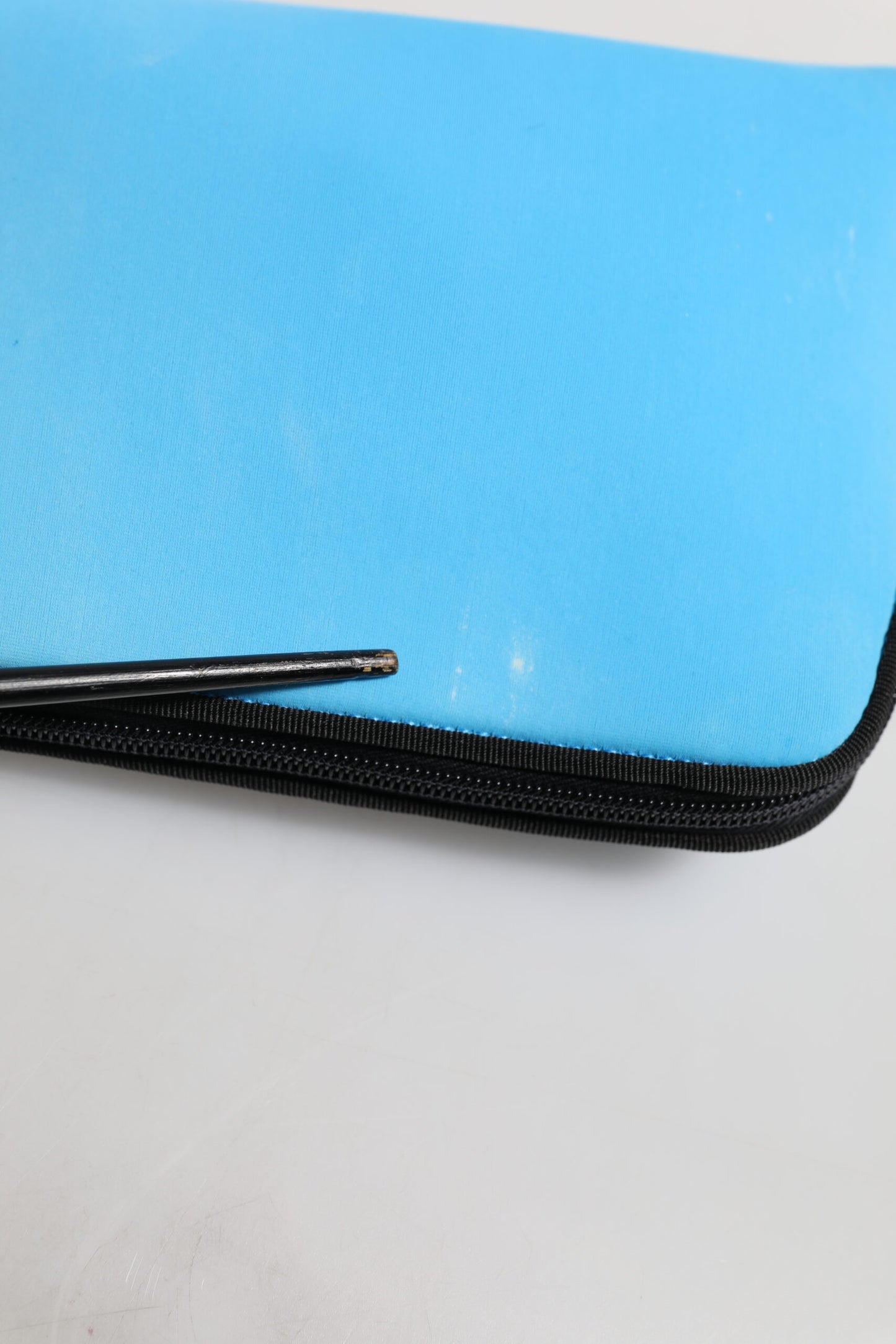 Dolce & Gabbana Blaue Nylon DG Logo Clutch Pouch Tasche