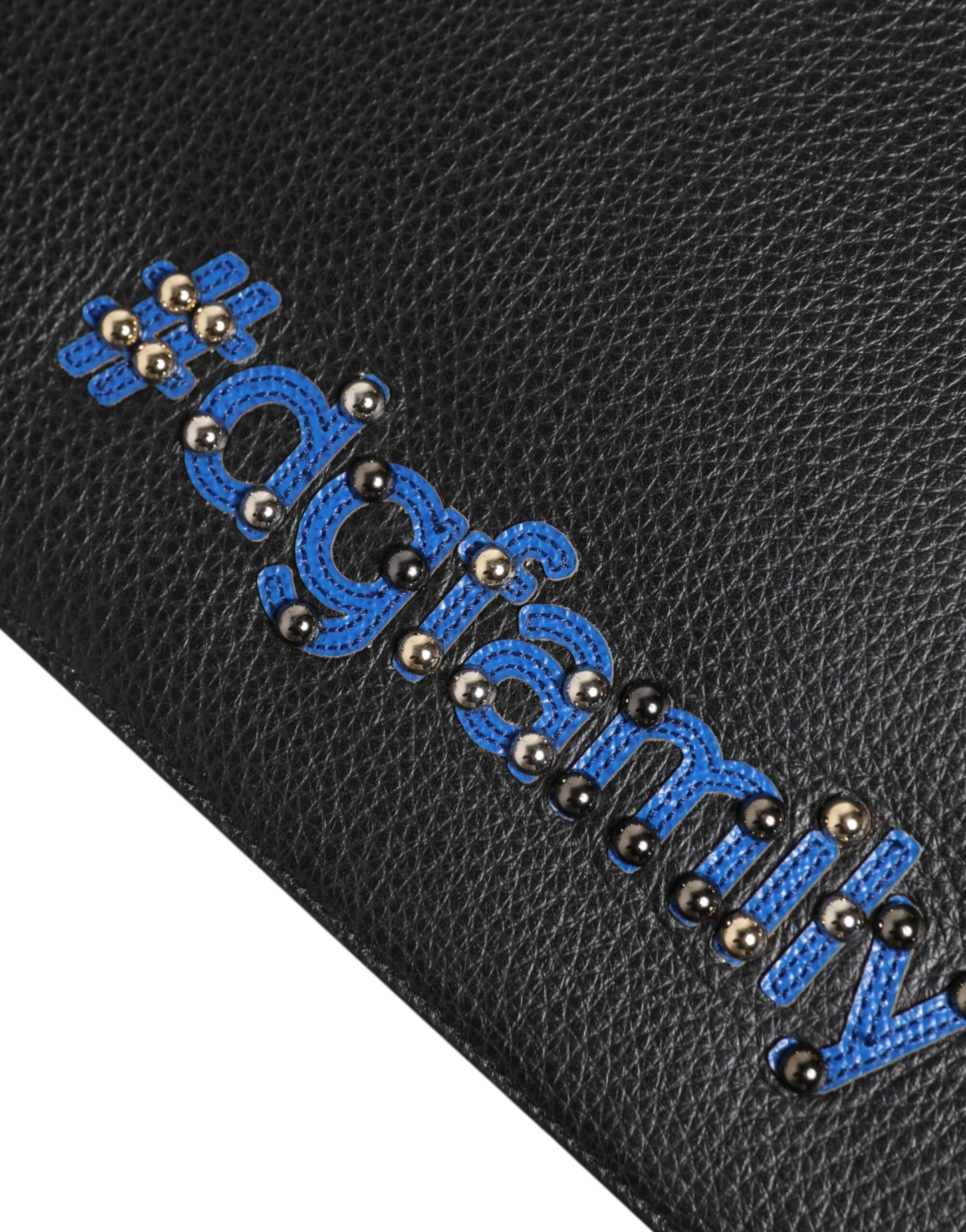 Dolce & Gabbana Schwarze Leder Herren Clutch Pouch Tasche - Eleganz in jedem Detail