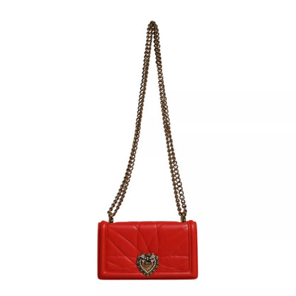 Dolce & Gabbana Rote Gesteppte Devotion Crossbody Handytasche 11 PRO