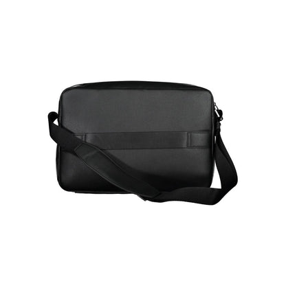 Calvin Klein Schwarze Polyester Handtasche für stilvolle Damen