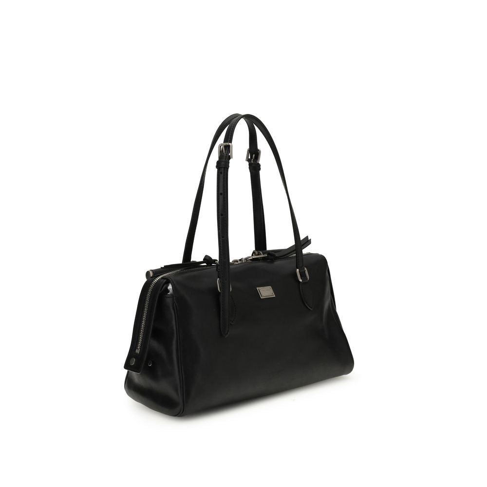 Dolce & Gabbana Vittoria Schultertasche aus Kalbsleder Bos Taurus - Elegance für jeden Tag