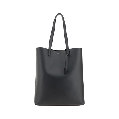 Saint Laurent Schwarze Kalbsleder Tote-Bag für Damen – Eleganz trifft Funktionalität