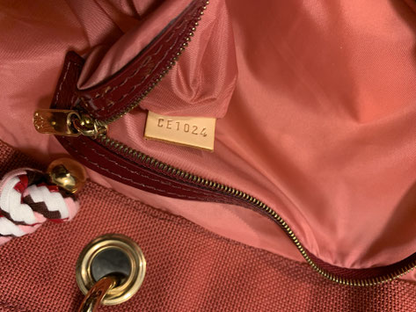 Louis Vuitton Monogram Eponge Cabas Shopper Fuchsia