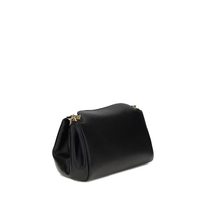 Prada Schwarze Schultertasche aus Lammleder - Eleganz und Stil vereint