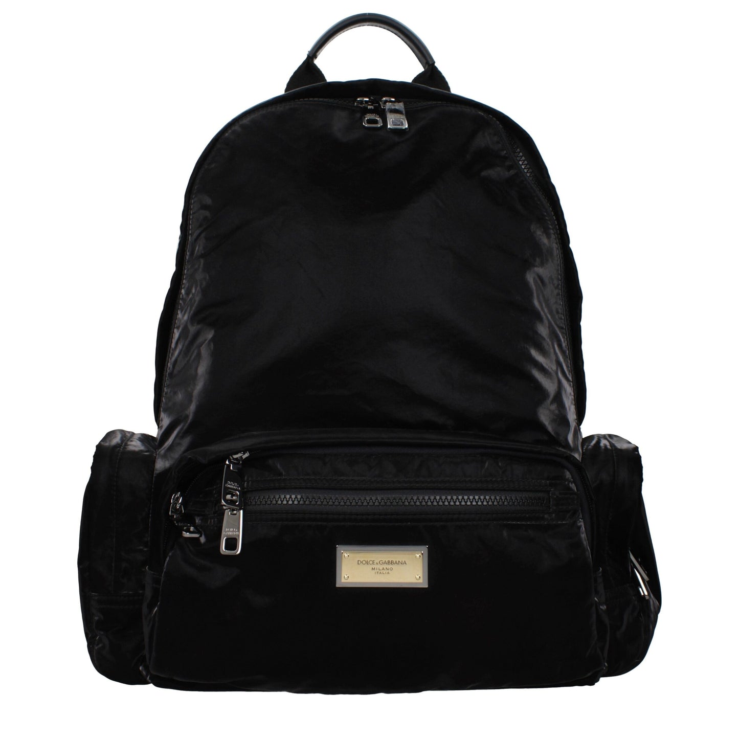 Dolce & Gabbana Schwarzer Rucksack aus Nylon