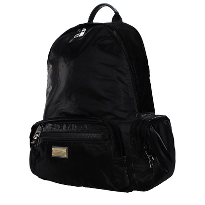 Dolce & Gabbana Schwarzer Rucksack aus Nylon