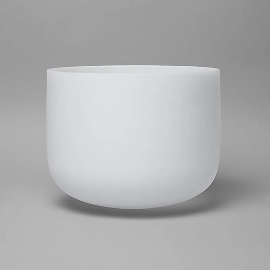 Klangschale Kristall A-Ton + Taschen 432 Hz -- 30 cm