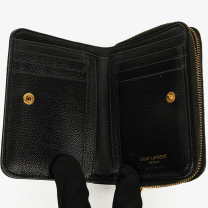 Yves Saint Laurent Cassandre Matelassé Leder-Portemonnaie