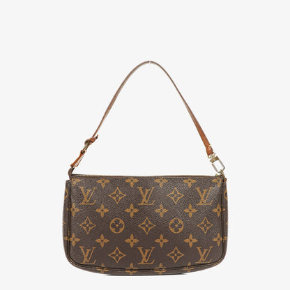 Louis Vuitton Pochette Accessoires Clutch aus Monogram Canvas