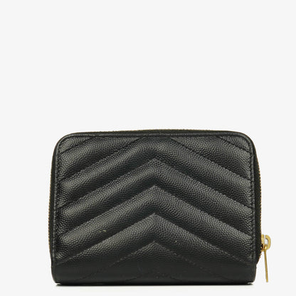 Yves Saint Laurent Cassandre Matelassé Leder-Portemonnaie