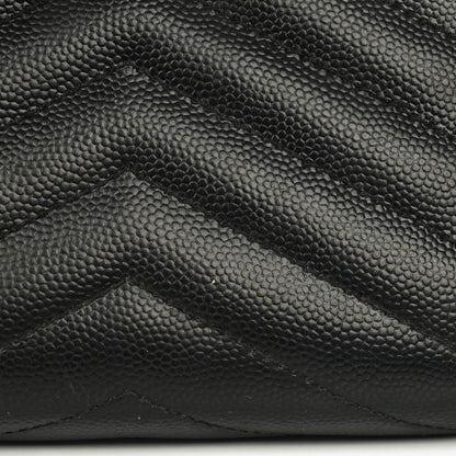 Yves Saint Laurent Cassandre Matelassé Leder-Portemonnaie
