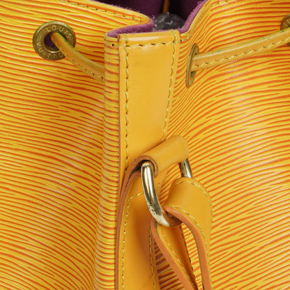 Louis Vuitton Petit Noe Schultertasche aus gelbem Epi Leder