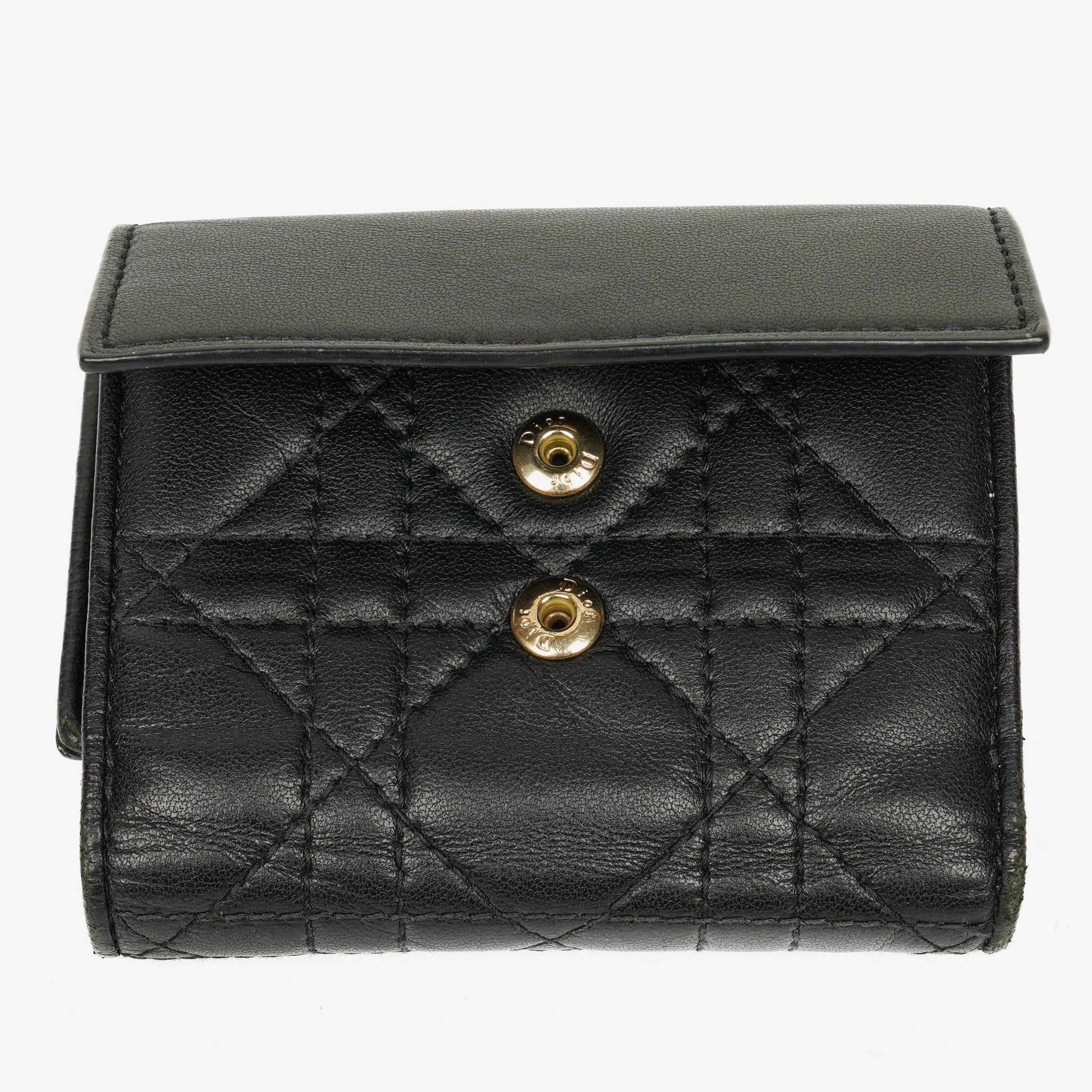 Christian Dior Lady Dior Lotus Cannage Geldbörse