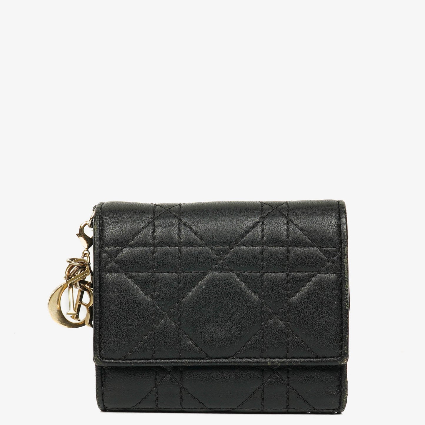 Christian Dior Lady Dior Lotus Cannage Geldbörse