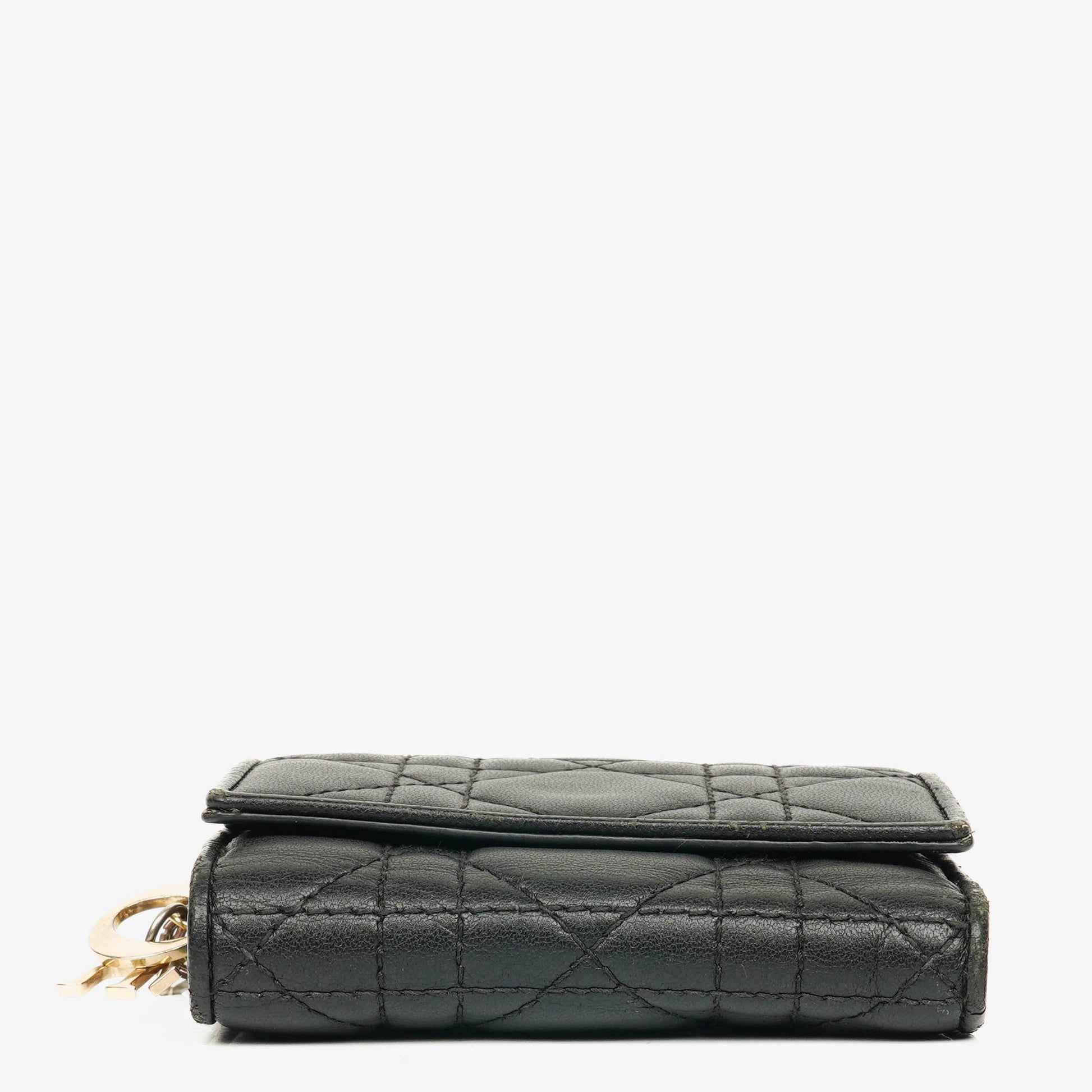 Christian Dior Lady Dior Lotus Cannage Geldbörse