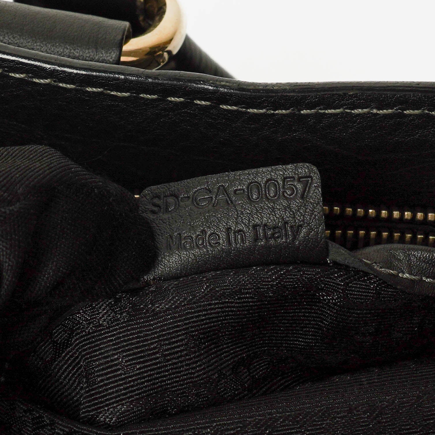 CELINE Boogie Bag aus genarbtem Leder