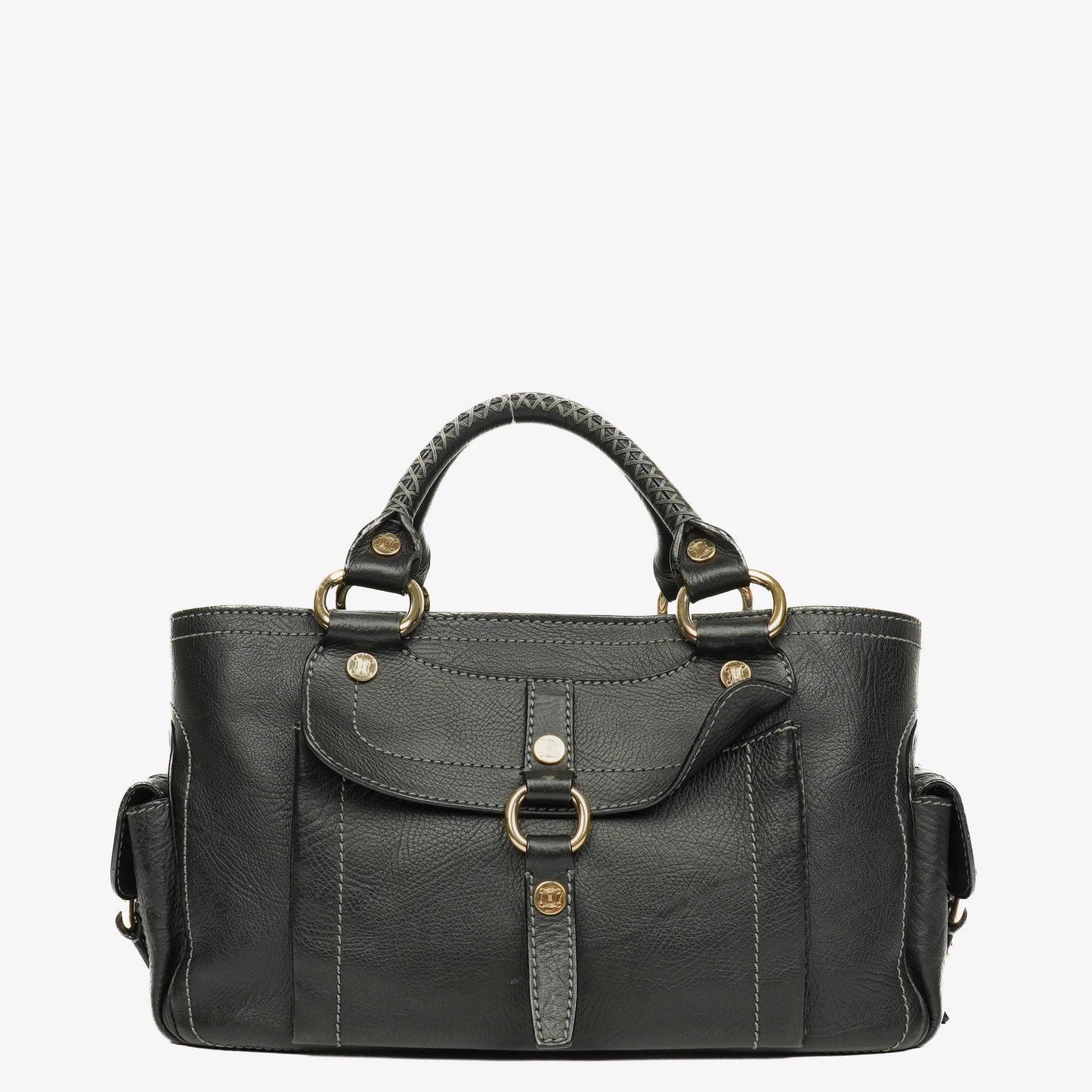 CELINE Boogie Bag aus genarbtem Leder