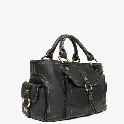 CELINE Boogie Bag aus genarbtem Leder