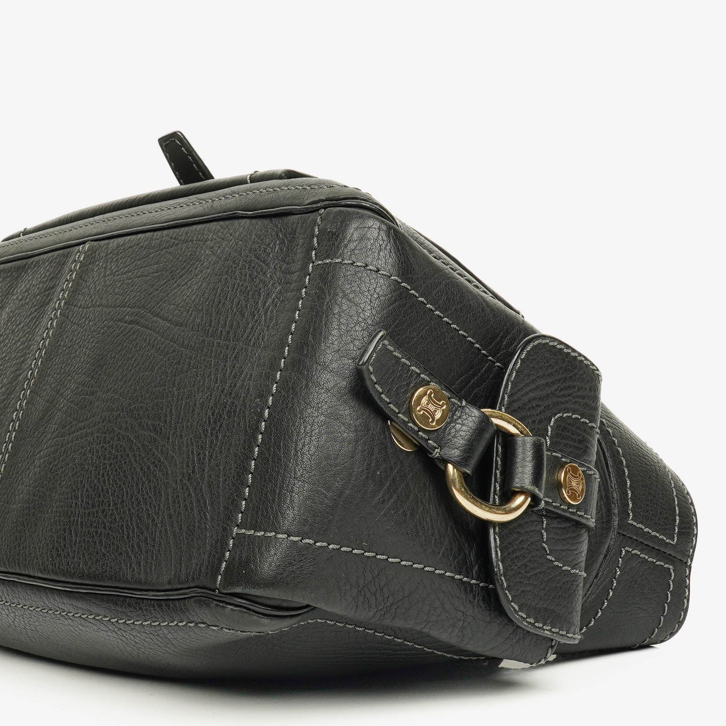 CELINE Boogie Bag aus genarbtem Leder