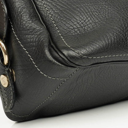 CELINE Boogie Bag aus genarbtem Leder