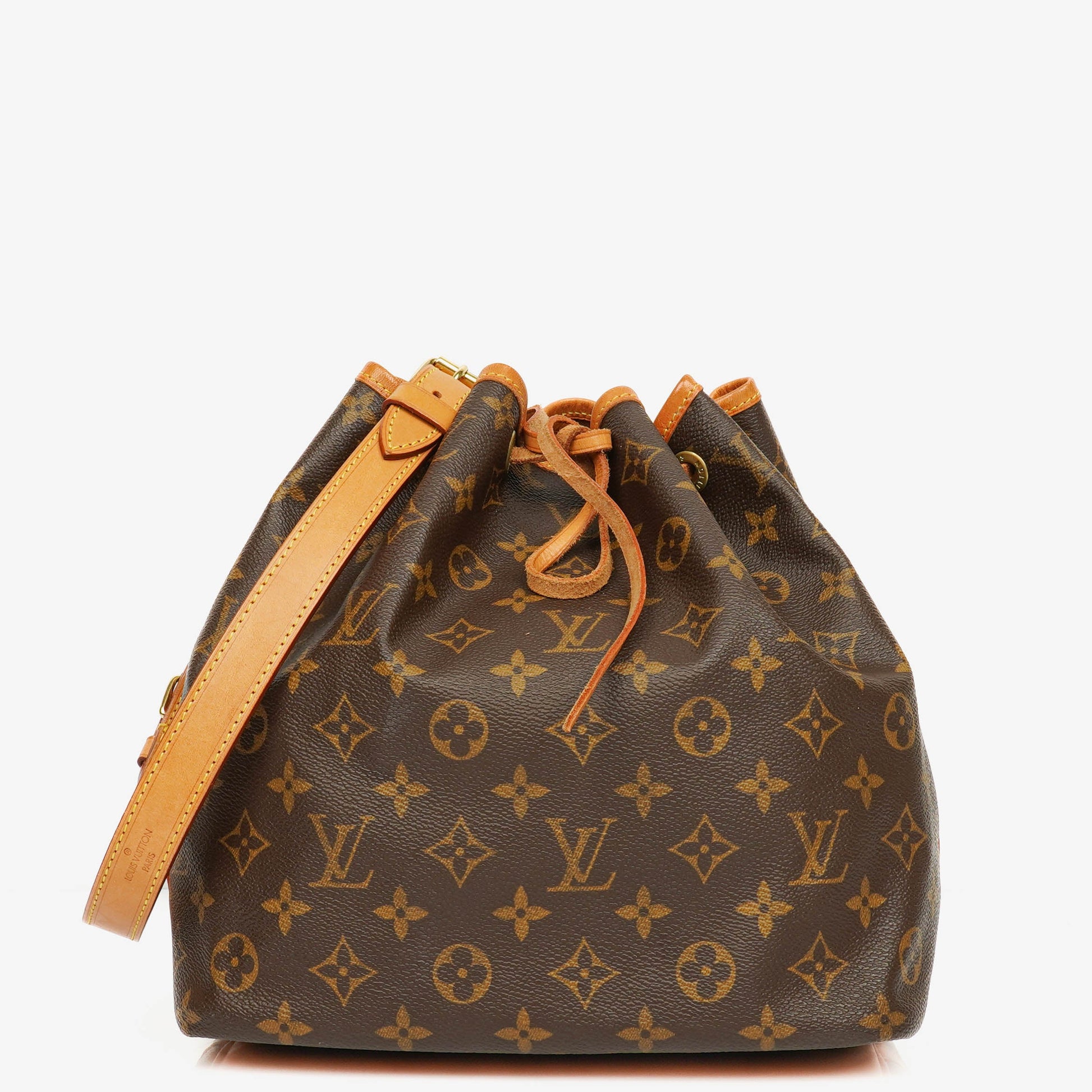 Louis Vuitton Petit Noe Schultertasche aus Monogram Canvas