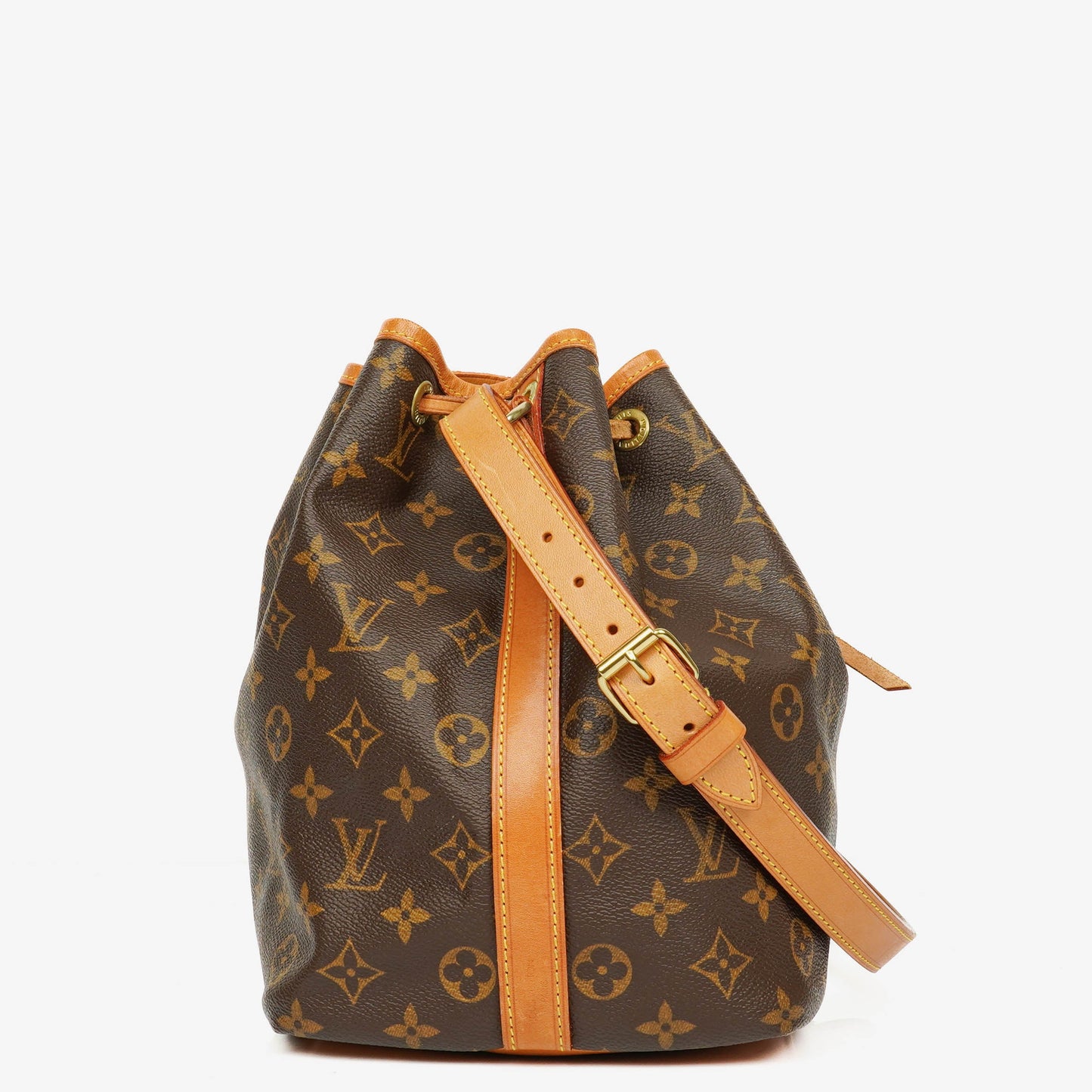 Louis Vuitton Petit Noe Schultertasche aus Monogram Canvas