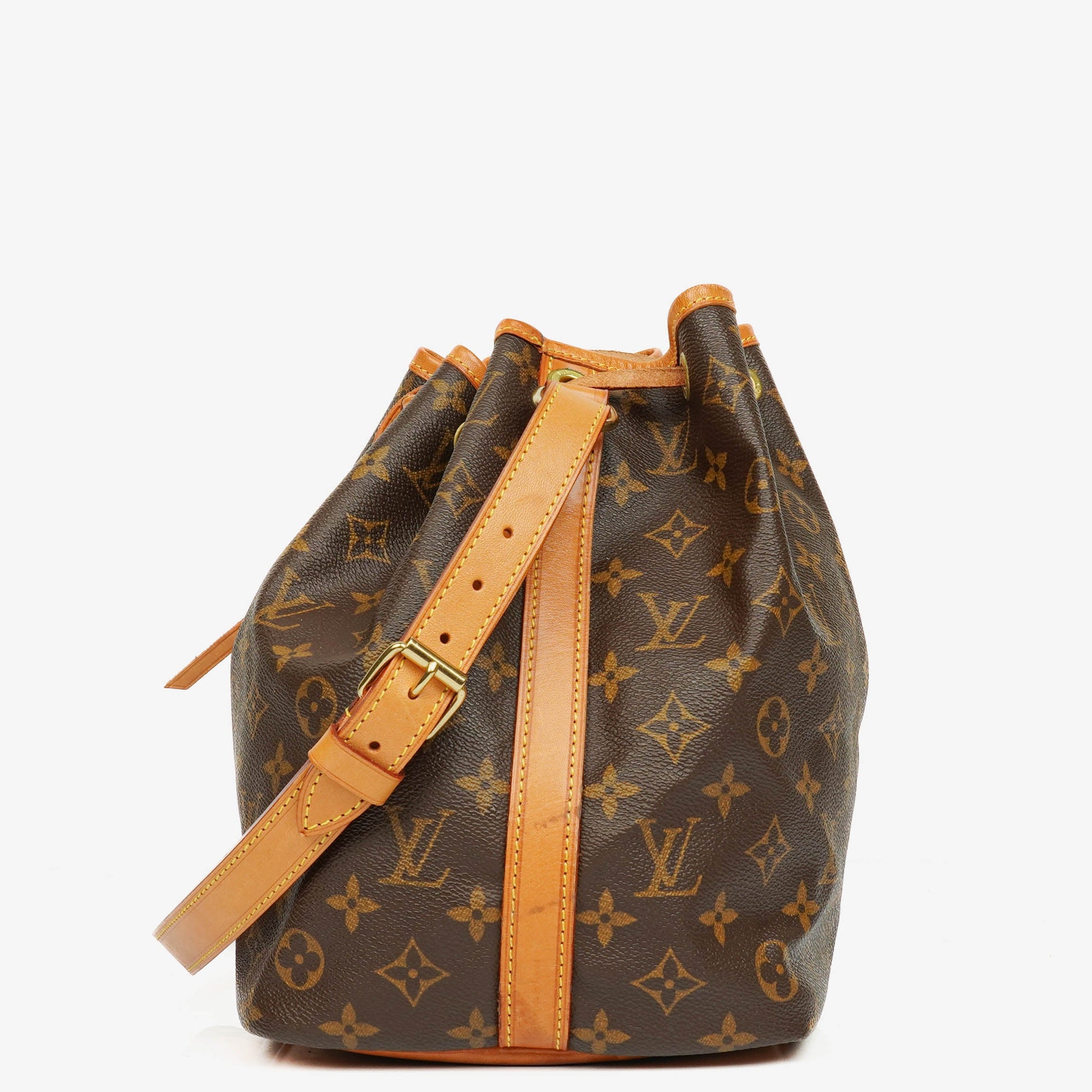 Louis Vuitton Petit Noe Schultertasche aus Monogram Canvas