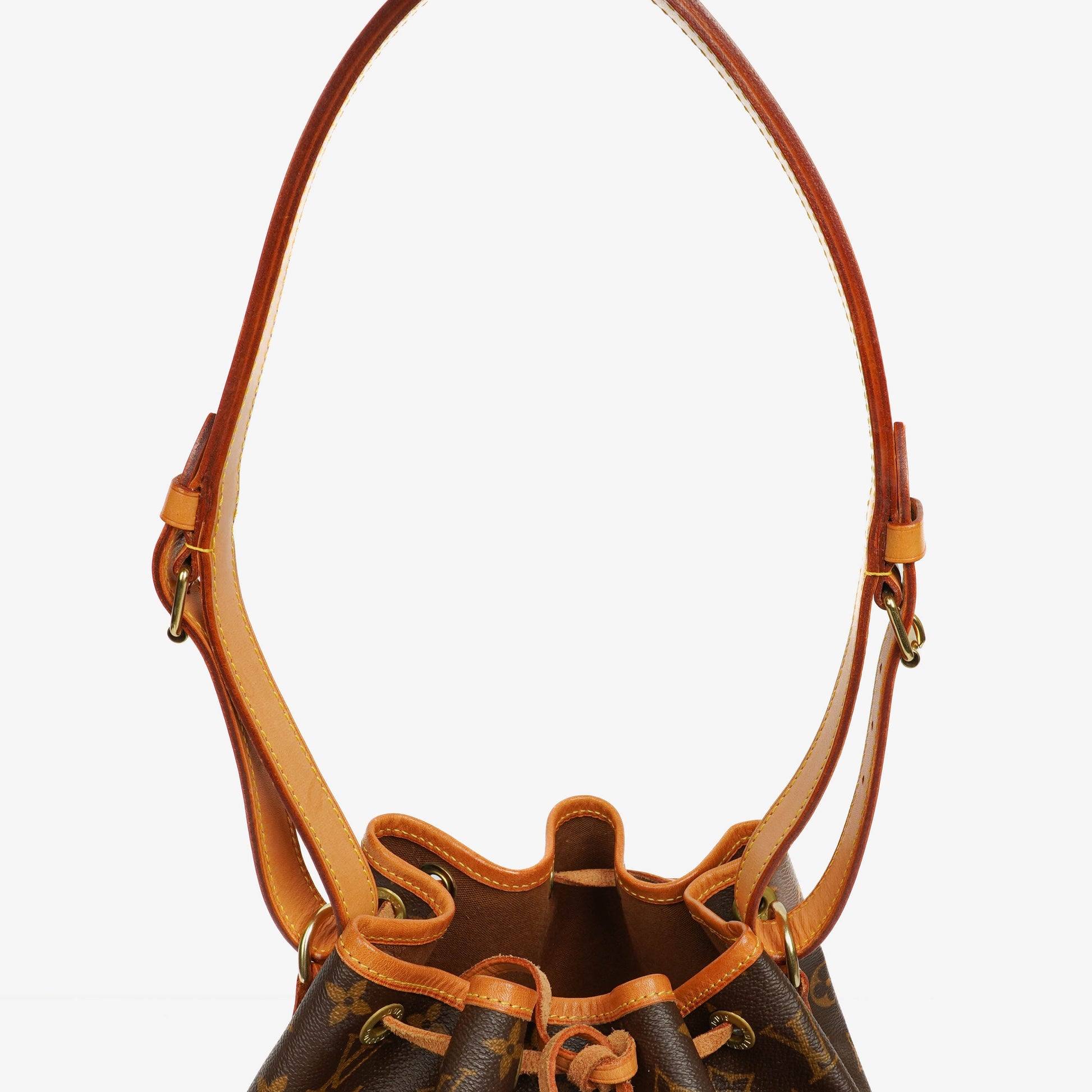 Louis Vuitton Petit Noe Schultertasche aus Monogram Canvas