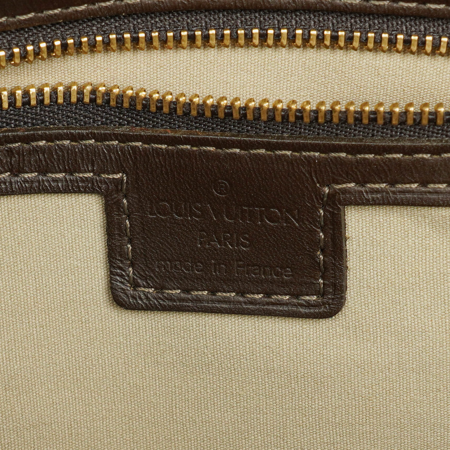 Louis Vuitton Alma Long Handtasche aus Monogram Mini Lin