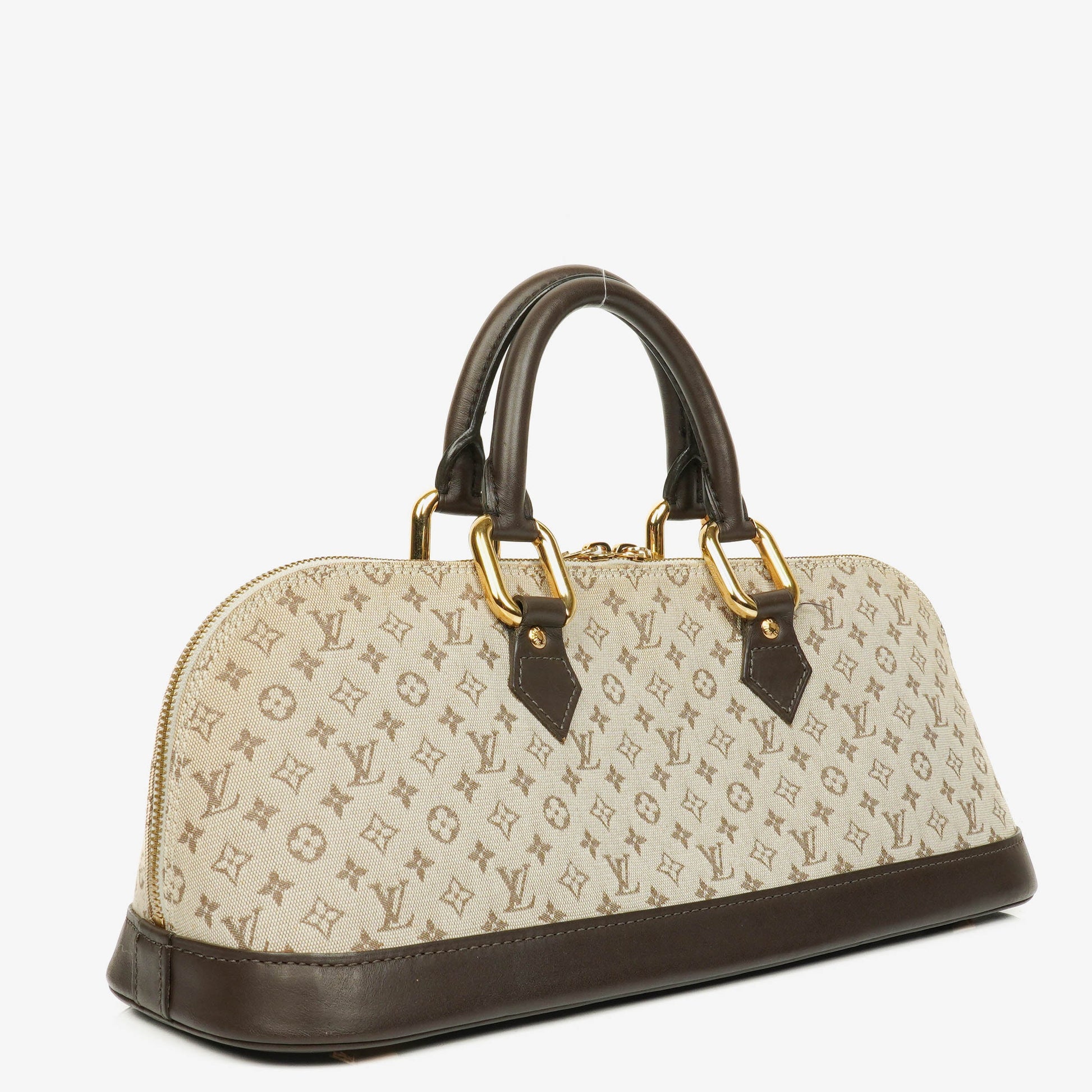 Louis Vuitton Alma Long Handtasche aus Monogram Mini Lin