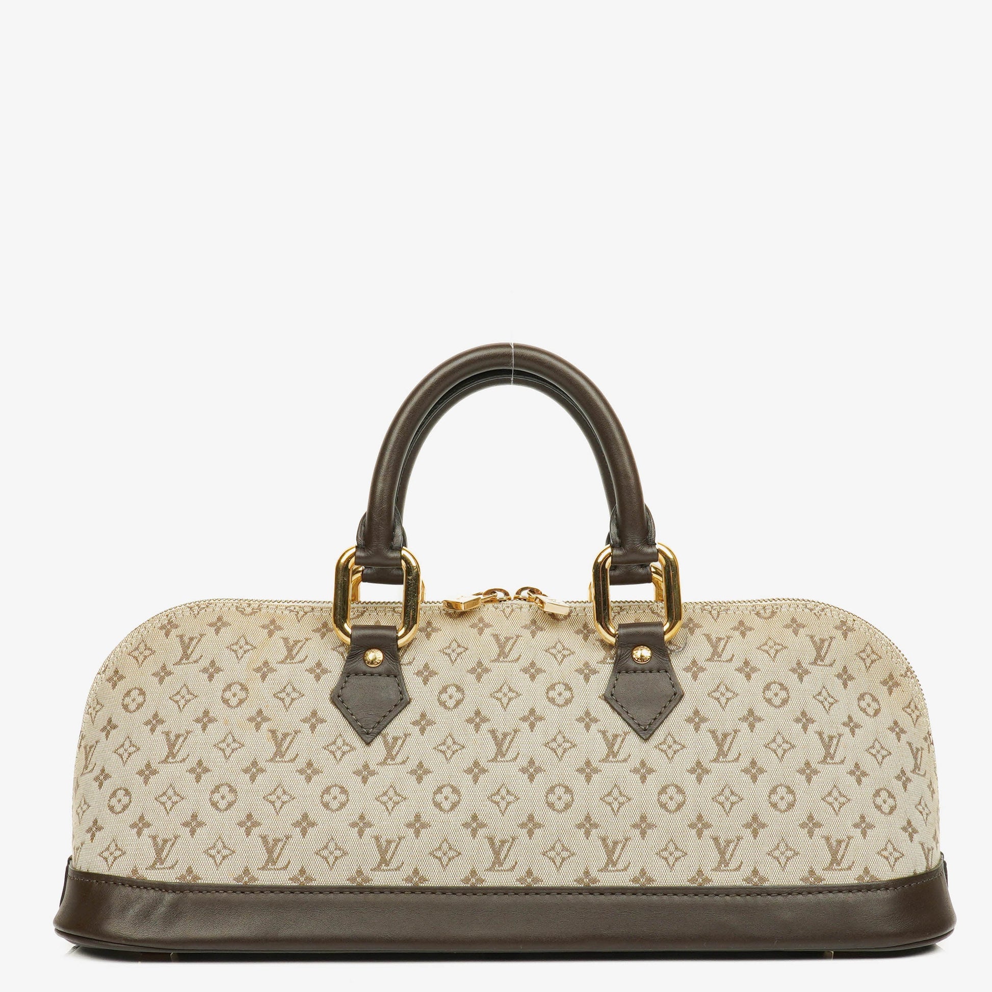 Louis Vuitton Alma Long Handtasche aus Monogram Mini Lin
