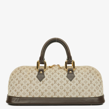Louis Vuitton Alma Long Handtasche aus Monogram Mini Lin