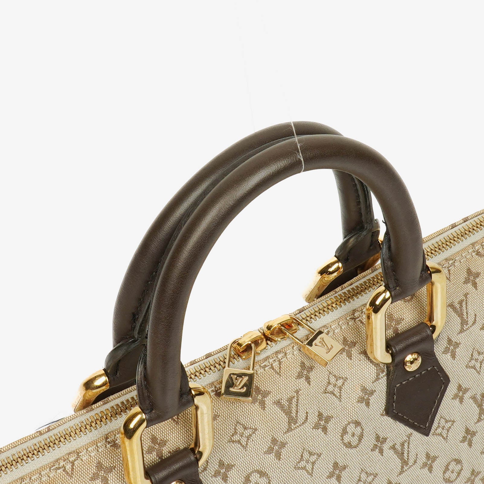Louis Vuitton Alma Long Handtasche aus Monogram Mini Lin