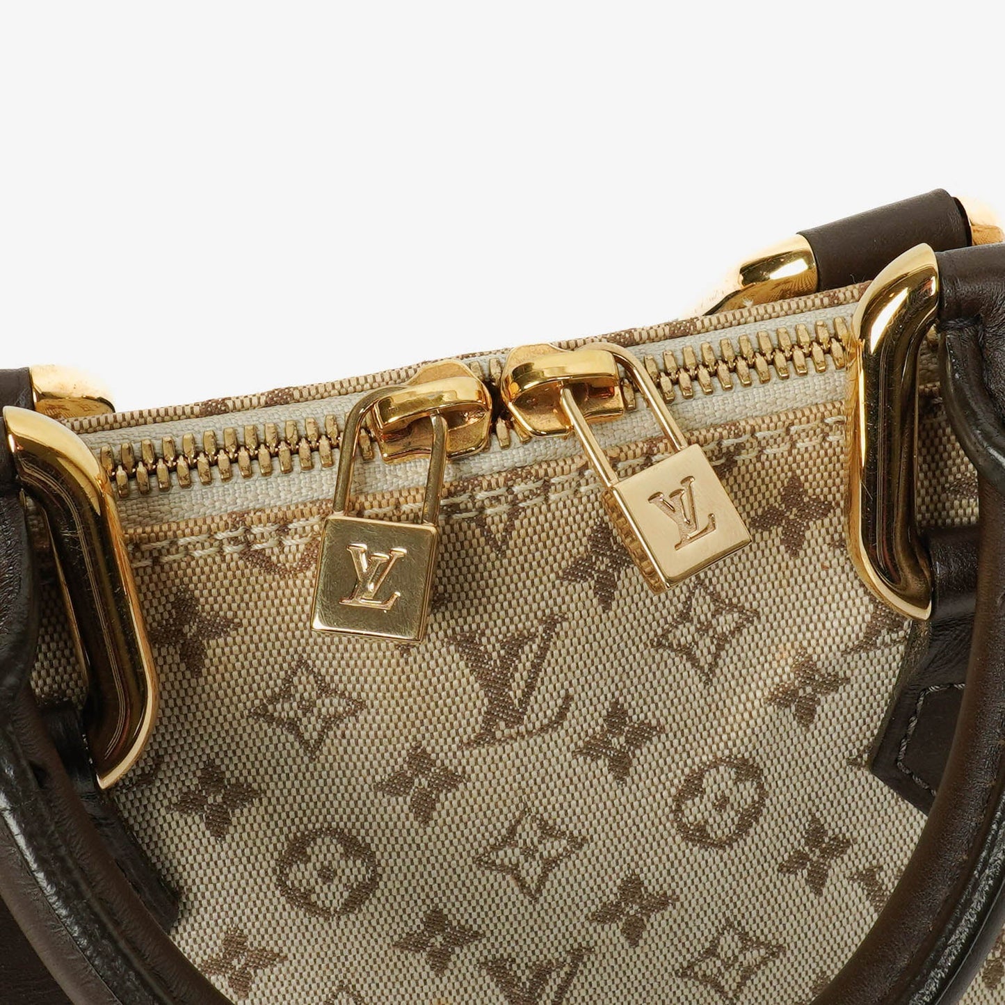 Louis Vuitton Alma Long Handtasche aus Monogram Mini Lin