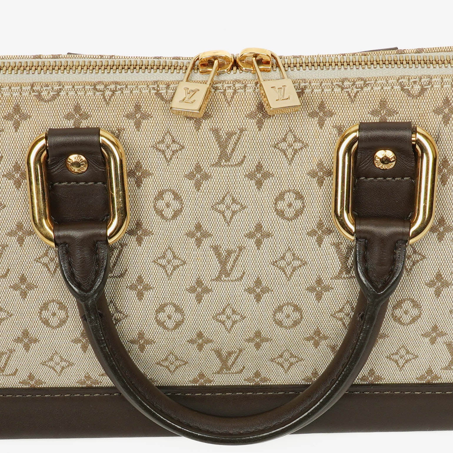 Louis Vuitton Alma Long Handtasche aus Monogram Mini Lin