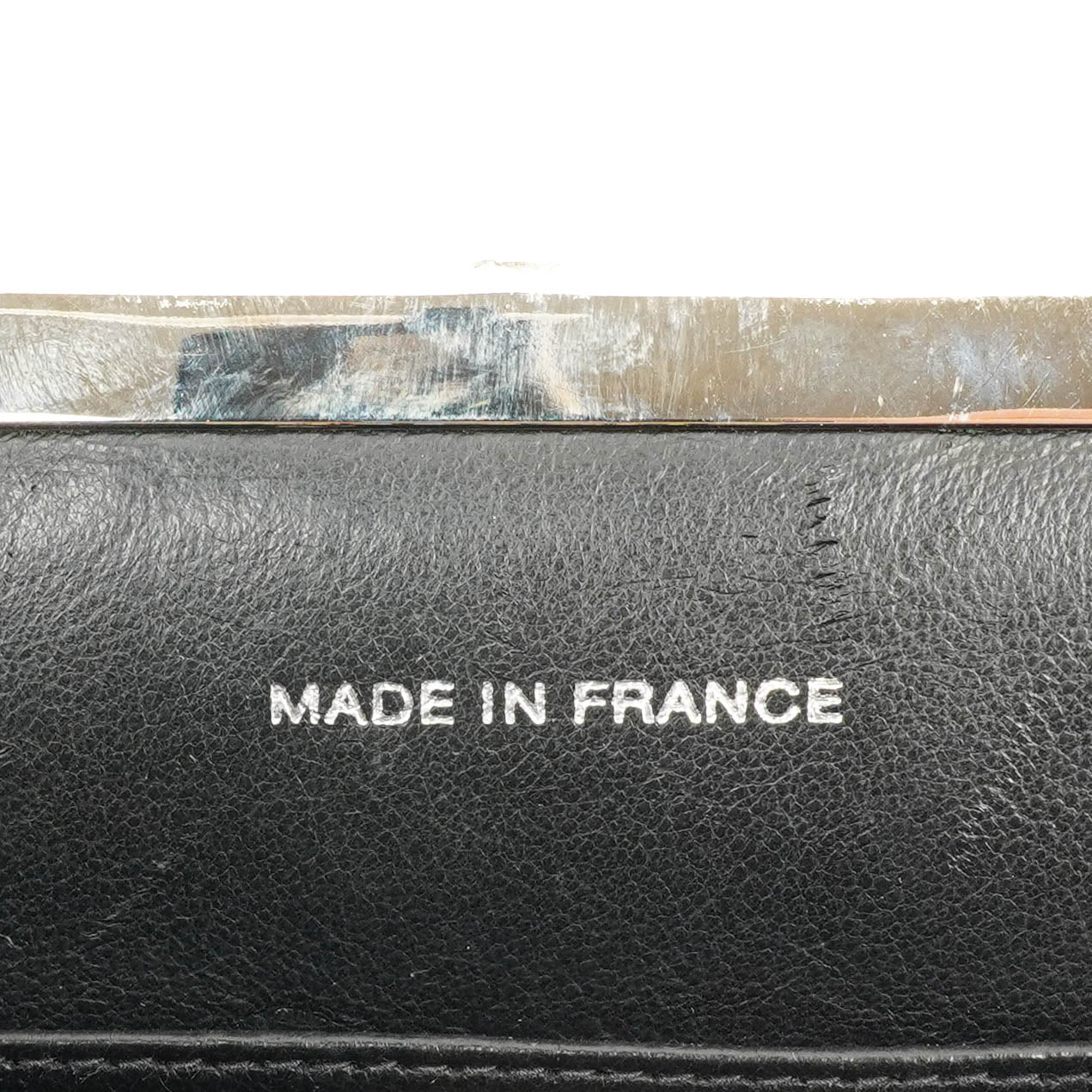 Chanel Vintage Top Handle Tasche im Kelly-Stil aus schwarzem gestepptem Lammleder, 1996-1997