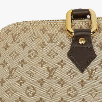 Louis Vuitton Alma Long Handtasche aus Monogram Mini Lin